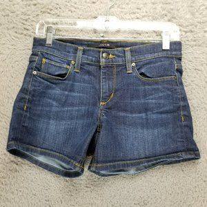 Joe's Jeans Shorts Womens 26 Dark Wash Stretch Low Rise Denim Jean